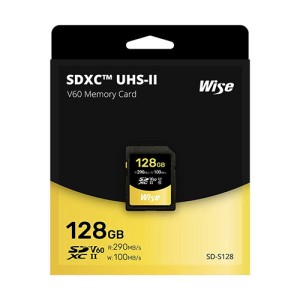 SD-S128 | Thẻ nhớ SD Wise 128 GB SDXC UHS-II V60